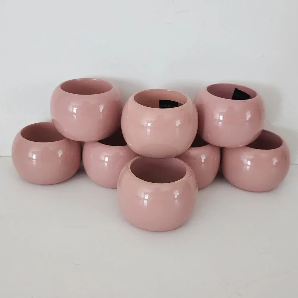 Napkin Rings Round  *AS IS*